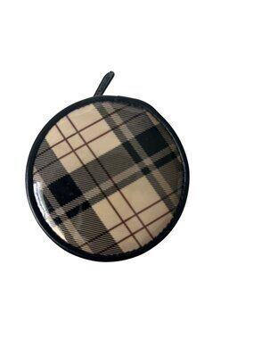 KENNETH COLE Reaction Plaid Vintage Zip Coin Purse